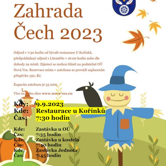 Zahrada Čech 2023